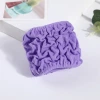 6.3cm popular Japanese and Korean hair tie, thickened wide-edge towel loop, pig large intestine hair tie, high-elasticity seamless hair tie Application Scenario